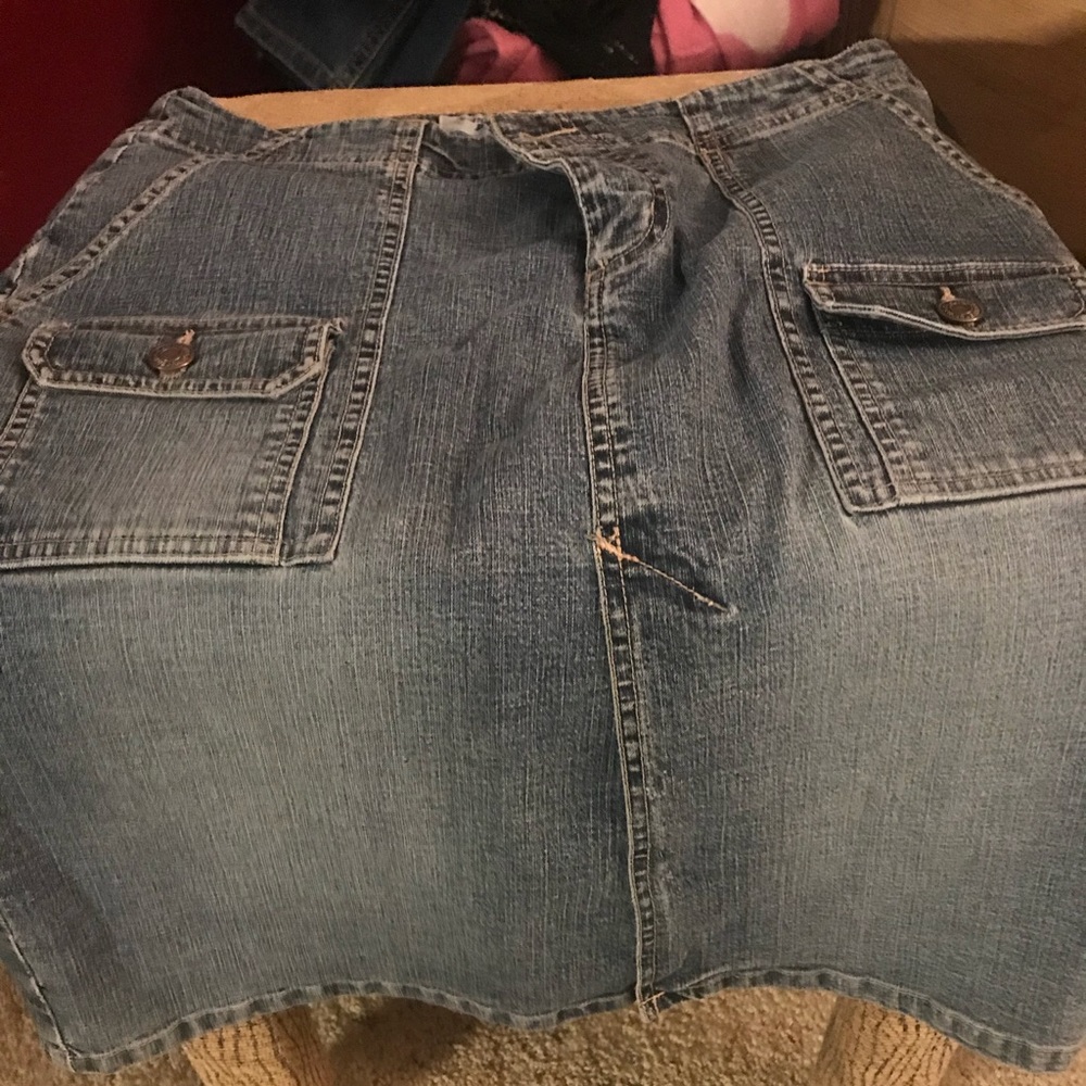 Denim skirt